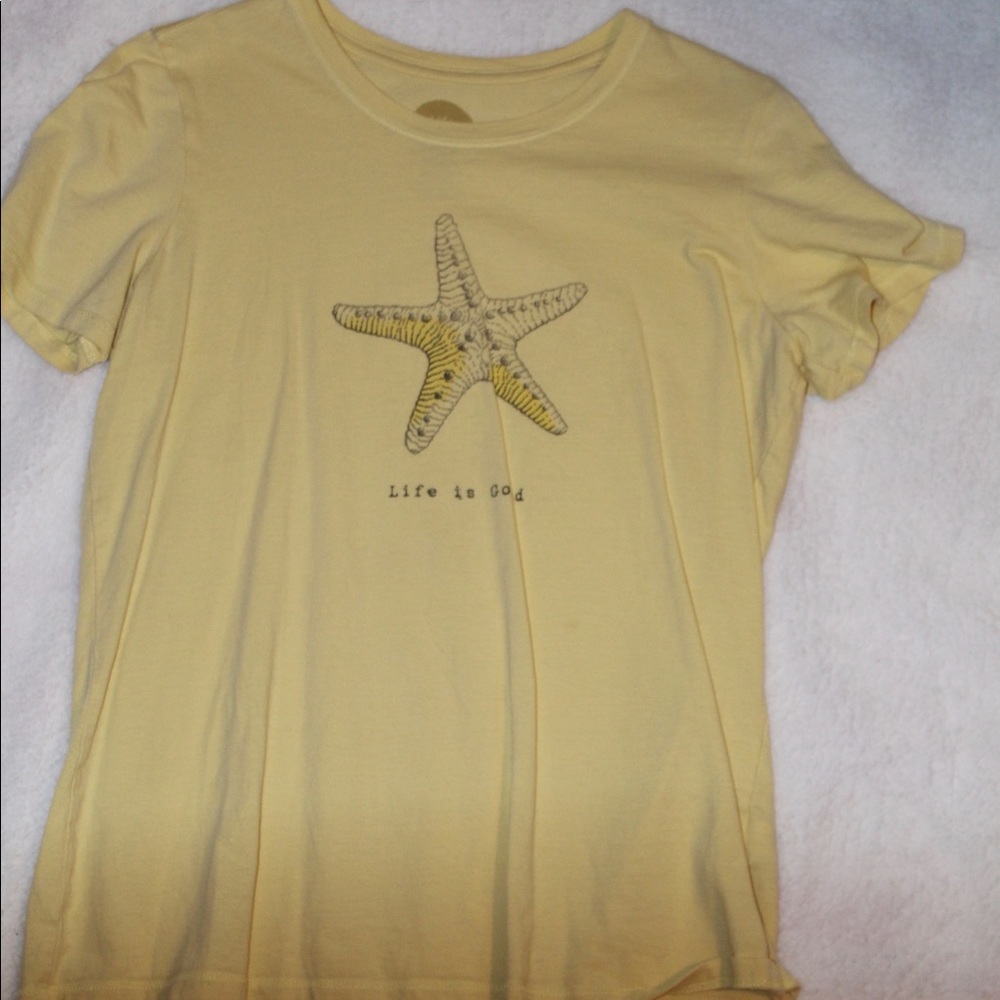 YELLOW LIFE AS GOOD SHIRT